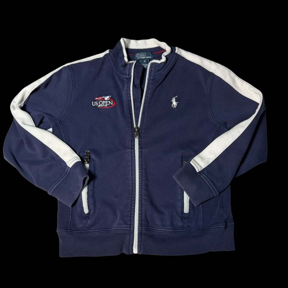 Polo by Ralph Lauren US Open 2013 Navy Blue Zip-Up Track Jacket